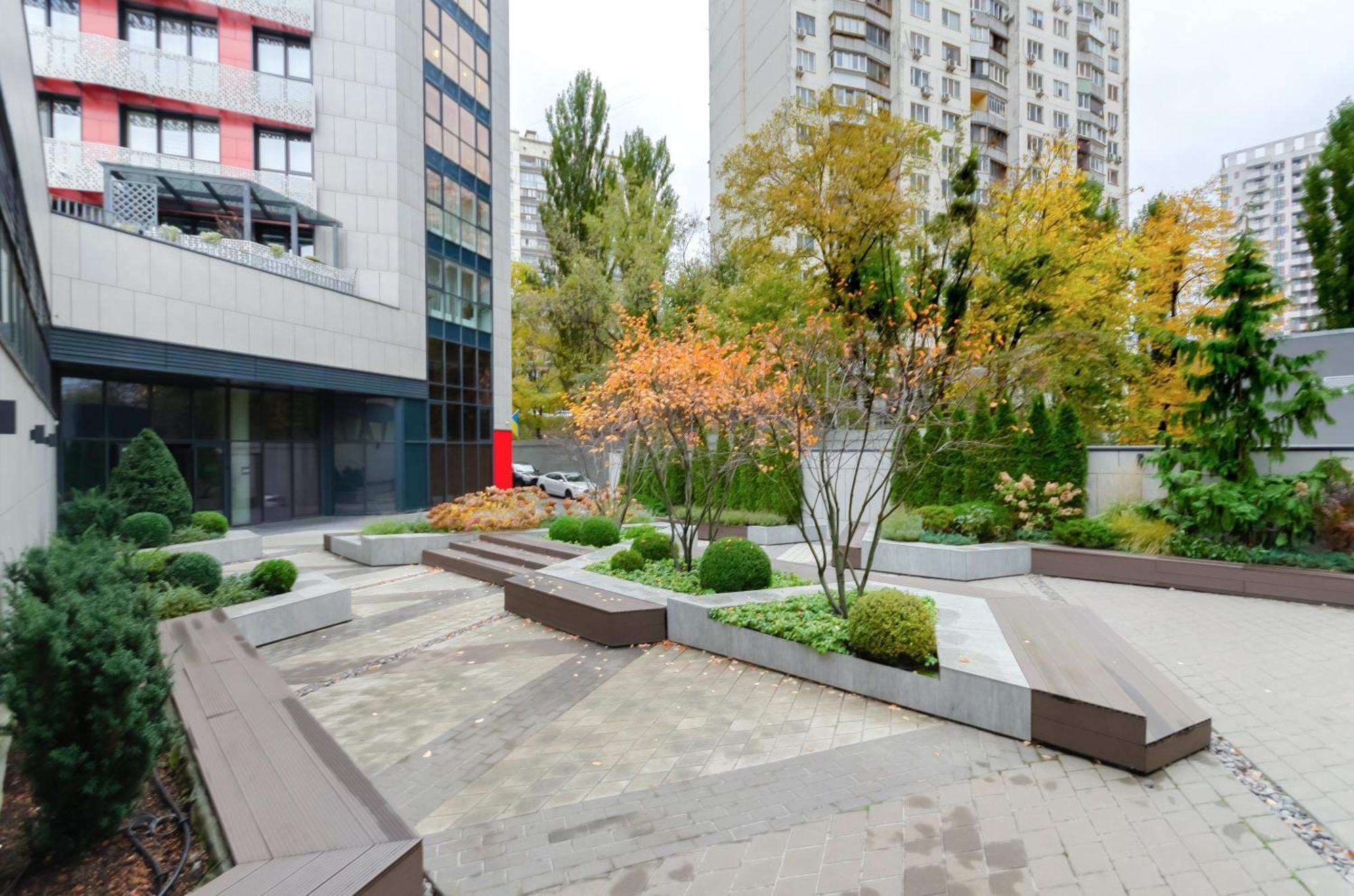 Petrovdom 41B-59B-90B-77B Stunning City View Apartments At Rc Kvartet, Central Railway Station Kyiv Exterior foto