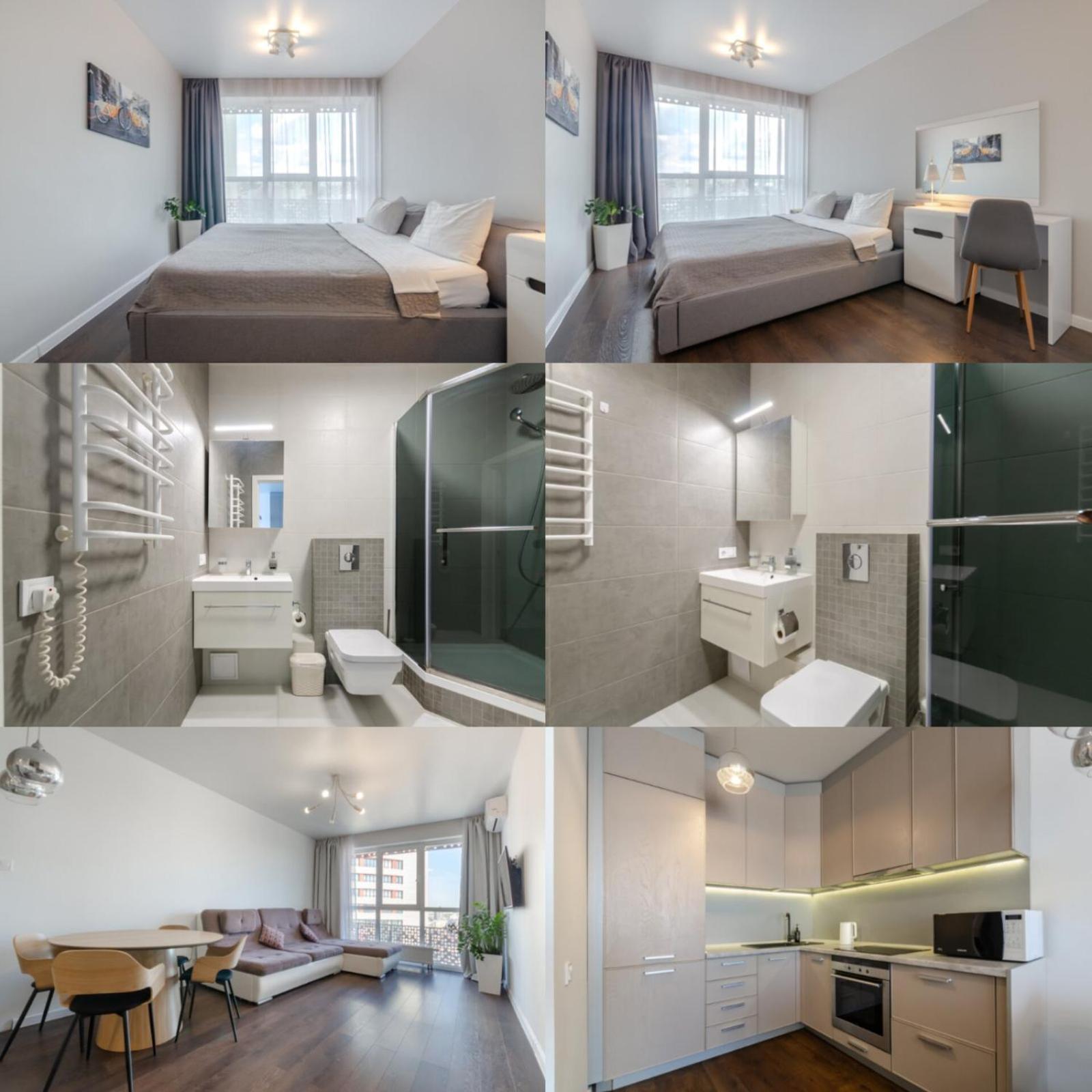 Petrovdom 41B-59B-90B-77B Stunning City View Apartments At Rc Kvartet, Central Railway Station Kyiv Exterior foto